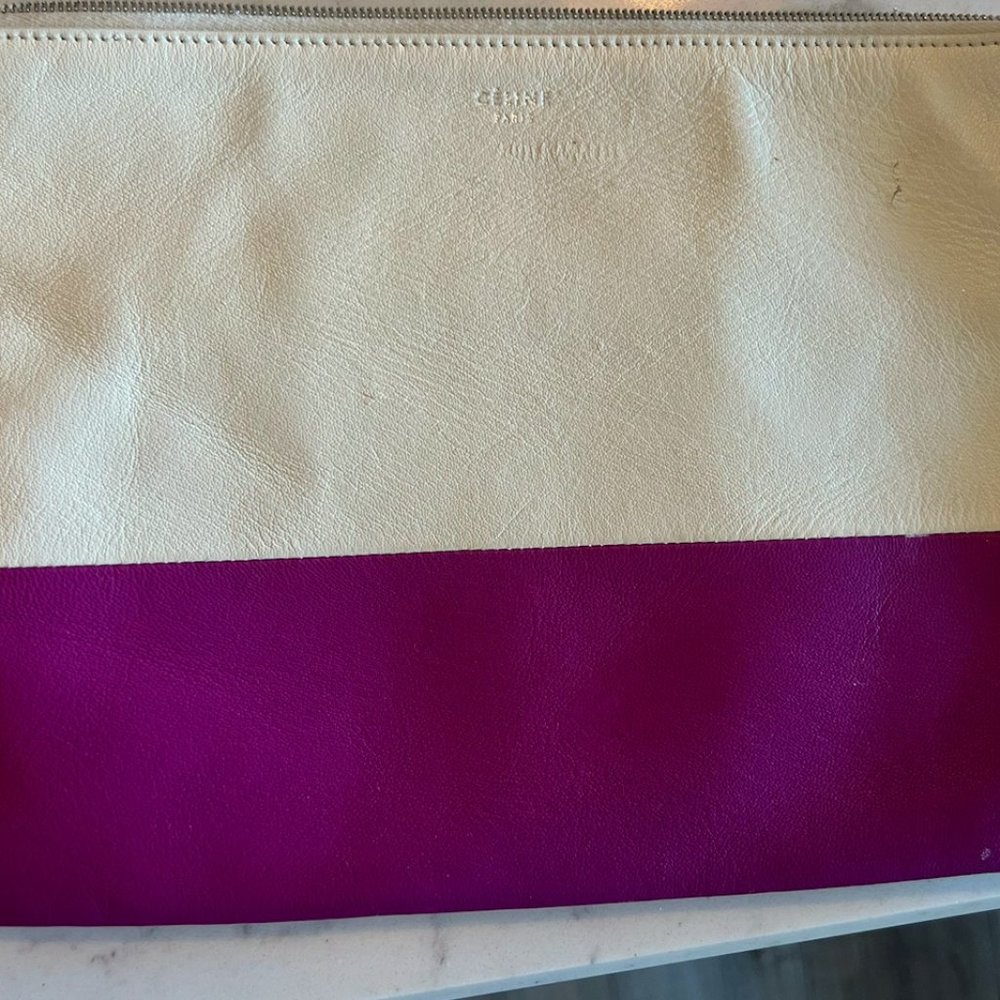 Celine Zipped Clutch
